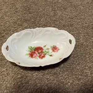 Vintage small rose bowl